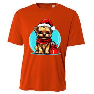 Yorkshire Terrier Lovers Christmas Cute Yorkshire Terrier Cute Gift Cooling Performance Crew T-Shirt