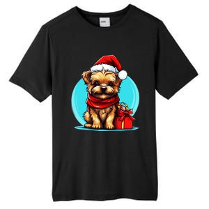 Yorkshire Terrier Lovers Christmas Cute Yorkshire Terrier Cute Gift Tall Fusion ChromaSoft Performance T-Shirt