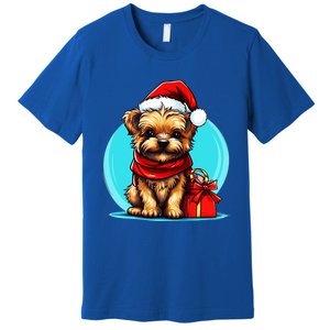 Yorkshire Terrier Lovers Christmas Cute Yorkshire Terrier Cute Gift Premium T-Shirt