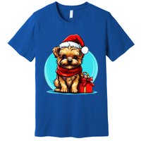 Yorkshire Terrier Lovers Christmas Cute Yorkshire Terrier Cute Gift Premium T-Shirt