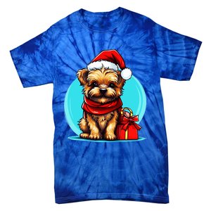 Yorkshire Terrier Lovers Christmas Cute Yorkshire Terrier Cute Gift Tie-Dye T-Shirt