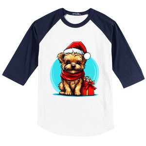 Yorkshire Terrier Lovers Christmas Cute Yorkshire Terrier Cute Gift Baseball Sleeve Shirt