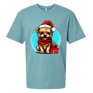 Yorkshire Terrier Lovers Christmas Cute Yorkshire Terrier Cute Gift Sueded Cloud Jersey T-Shirt