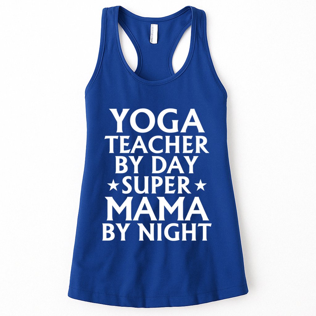 Yoga Teacher Mom Mama Gift Funny Gift Womens Tank Top