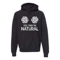 Yes, they're Natural 20 d20 dice funny RPG gamer Premium Hoodie