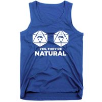 Yes Theyre Natural Dragon Geek Dice Short Sleeve Funny Gift Tank Top