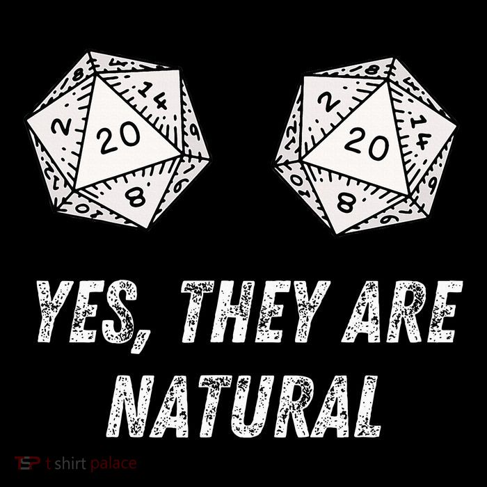 Yes TheyRe Natural D20 20 Dice Funny Rpg Board Gamer Humor Flatbill Hat