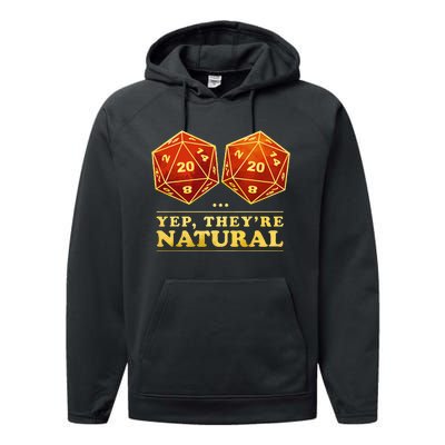 Yes TheyRe Natural D20 Performance Fleece Hoodie