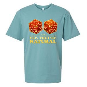 Yes TheyRe Natural D20 Sueded Cloud Jersey T-Shirt