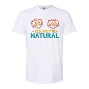 Yes TheyRe Natural 20 D20 Dice Funny Rpg Gamer Softstyle CVC T-Shirt