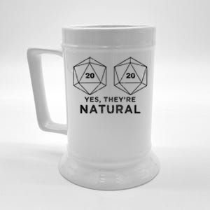 Yes They're Natural Beer Stein