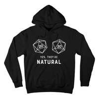 Yes they're Natural 20 d20 dice funny RPG gamer Hoodie