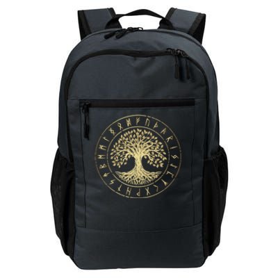 Yggdrasil Tree Of Life Viking Runes Gift Daily Commute Backpack