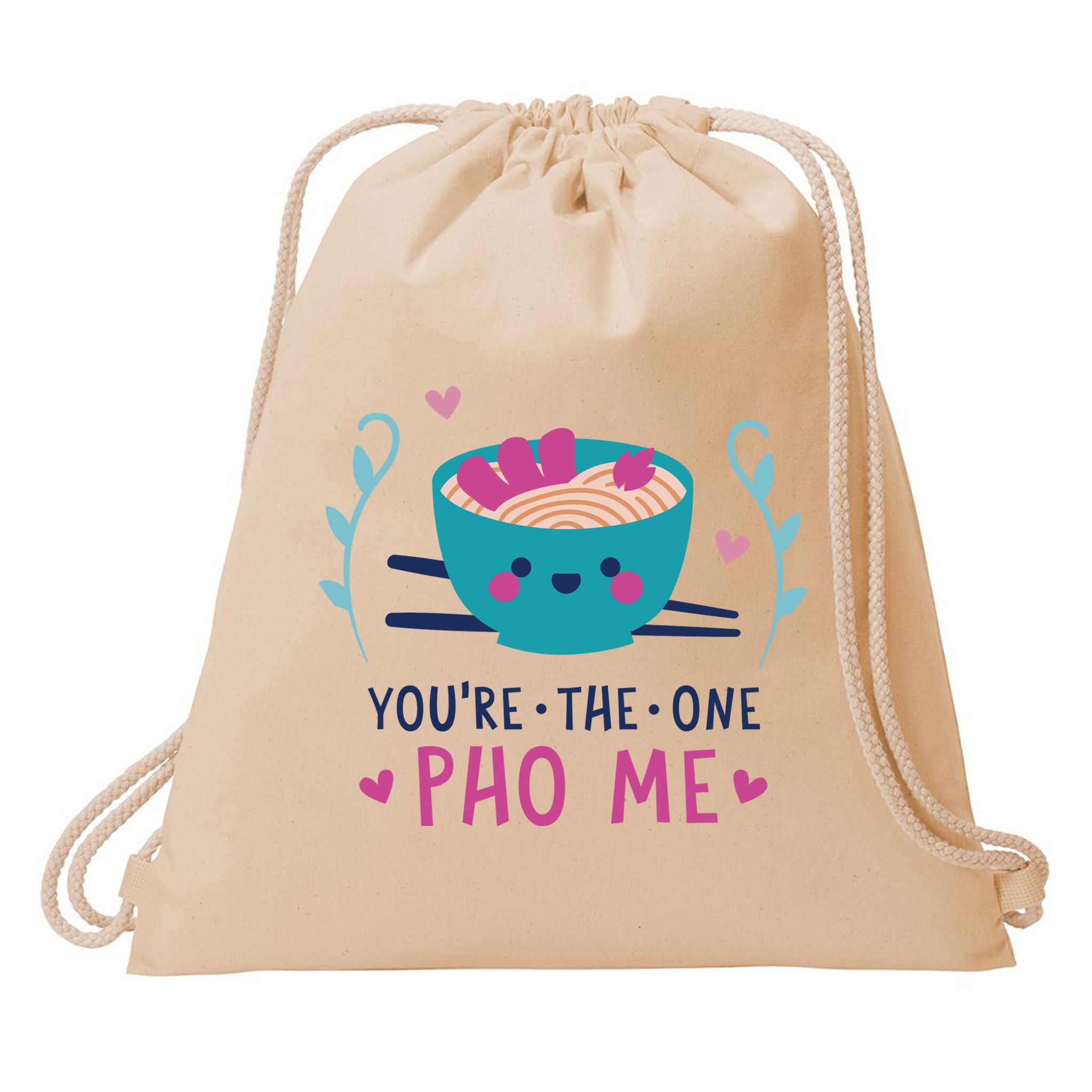 You're The One Pho Me Drawstring Bag