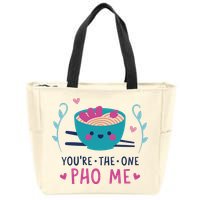 You're The One Pho Me Zip Tote Bag