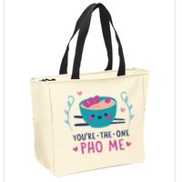 You're The One Pho Me Zip Tote Bag