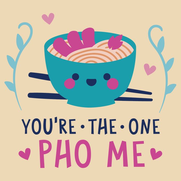 You're The One Pho Me Zip Tote Bag