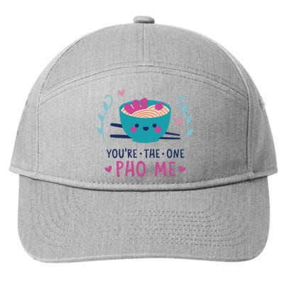 You're The One Pho Me 7-Panel Snapback Hat