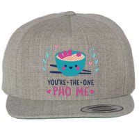 You're The One Pho Me Wool Snapback Cap