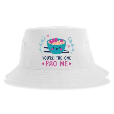 You're The One Pho Me Sustainable Bucket Hat