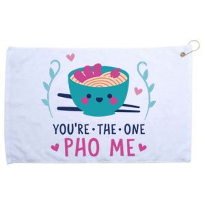 You're The One Pho Me Grommeted Golf Towel