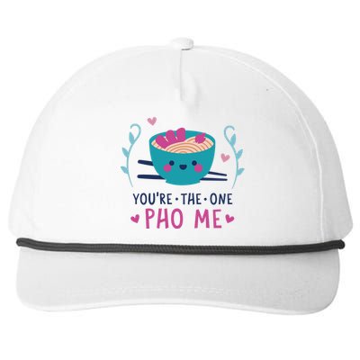 You're The One Pho Me Snapback Five-Panel Rope Hat