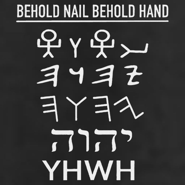 Yhwh Tetragrammaton Paleo Hebrew Yahweh Lord 11oz C Handle Ceramic Mug