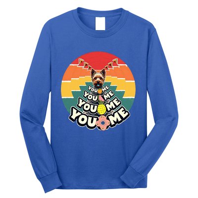 Yorkshire Terrier Retro You 0 Me Long Sleeve Shirt