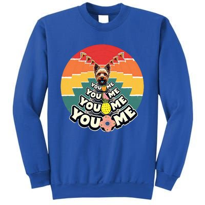 Yorkshire Terrier Retro You 0 Me Sweatshirt