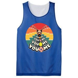 Yorkshire Terrier Retro You 0 Me Mesh Reversible Basketball Jersey Tank