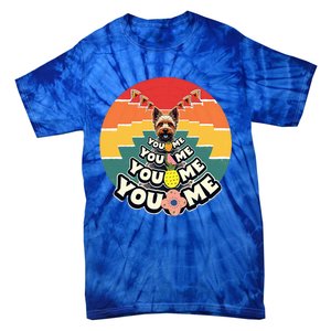 Yorkshire Terrier Retro You 0 Me Tie-Dye T-Shirt