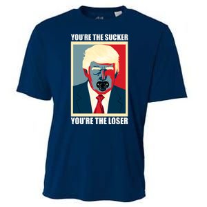 Youre The Sucker Youre The Loser Trump Biden Debate 2024 Cooling Performance Crew T-Shirt