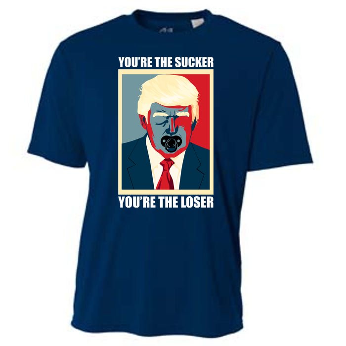 Youre The Sucker Youre The Loser Trump Biden Debate 2024 Cooling Performance Crew T-Shirt