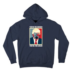 Youre The Sucker Youre The Loser Trump Biden Debate 2024 Hoodie