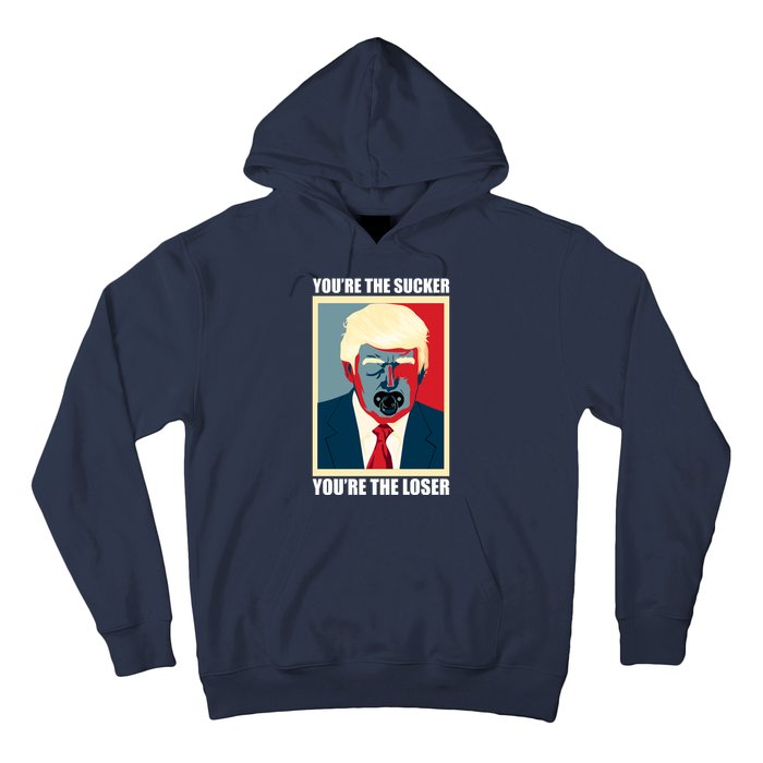 Youre The Sucker Youre The Loser Trump Biden Debate 2024 Hoodie