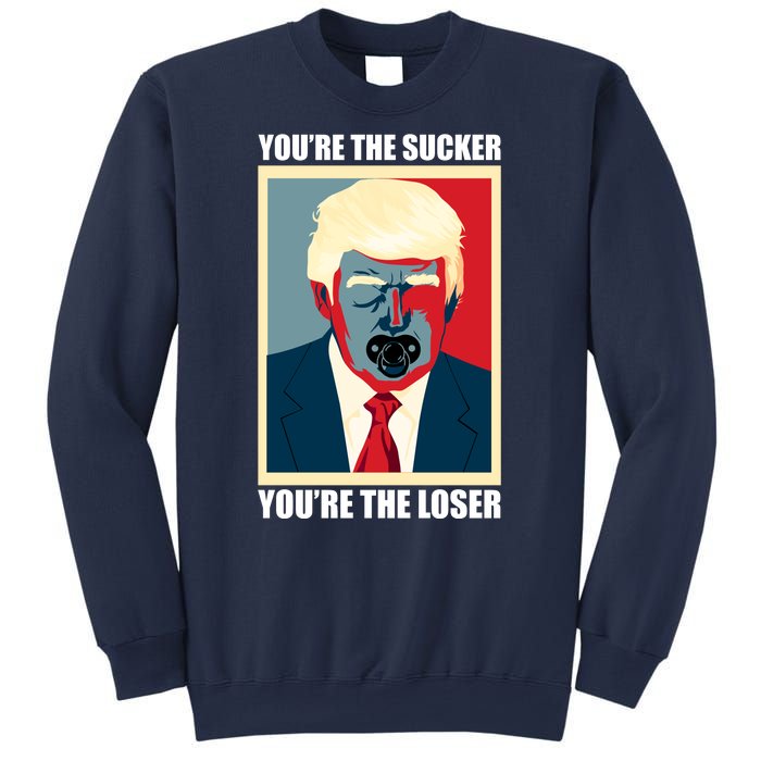 Youre The Sucker Youre The Loser Trump Biden Debate 2024 Sweatshirt