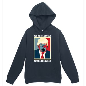 Youre The Sucker Youre The Loser Trump Biden Debate 2024 Urban Pullover Hoodie