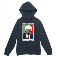 Youre The Sucker Youre The Loser Trump Biden Debate 2024 Urban Pullover Hoodie