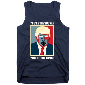 Youre The Sucker Youre The Loser Trump Biden Debate 2024 Tank Top