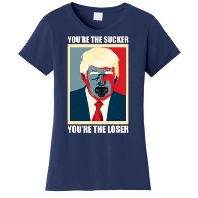 Youre The Sucker Youre The Loser Trump Biden Debate 2024 Women's T-Shirt