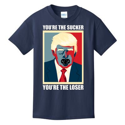 Youre The Sucker Youre The Loser Trump Biden Debate 2024 Kids T-Shirt