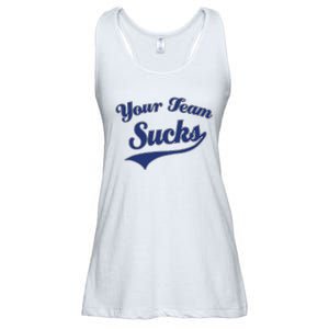 Your Team Sucks Baseball Softball Football Basketball Ladies Essential Flowy Tank