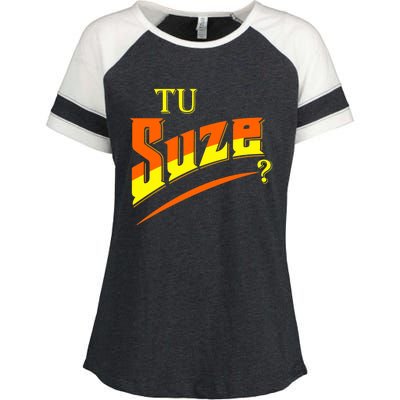 You Tu Suze Enza Ladies Jersey Colorblock Tee