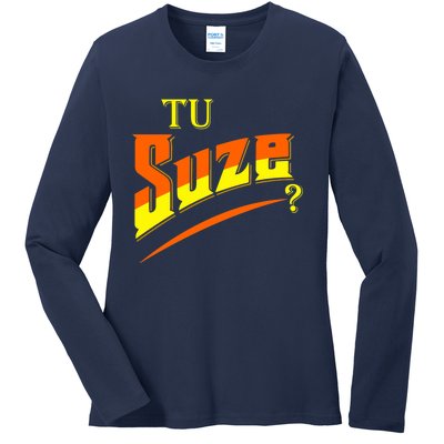 You Tu Suze Ladies Long Sleeve Shirt