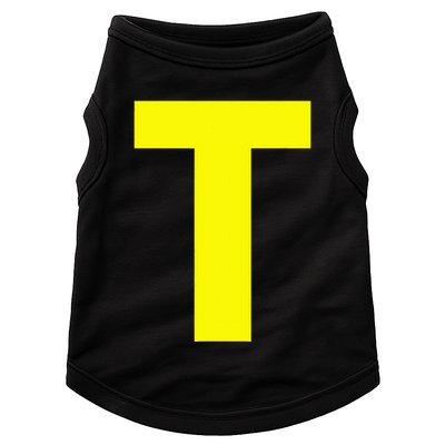 Yellow T Theodore Group Matching Halloween Doggie Tank