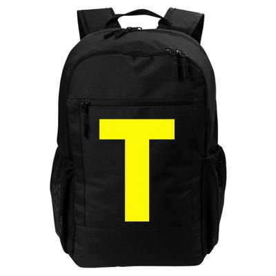 Yellow T Theodore Group Matching Halloween Backpack