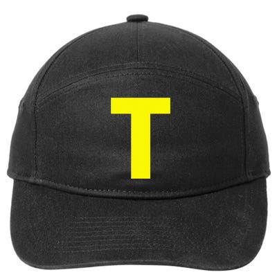 Yellow T Theodore Group Matching Halloween 7-Panel Snapback Hat