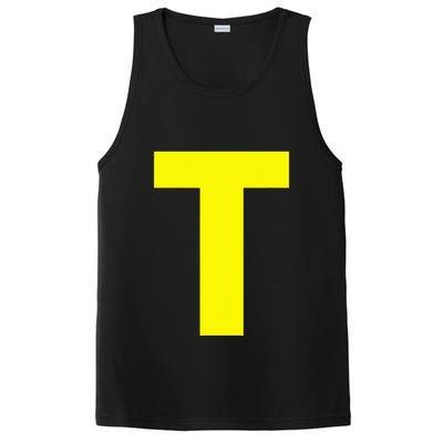 Yellow T Theodore Group Matching Halloween PosiCharge Competitor Tank