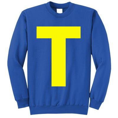 Yellow T Theodore Group Matching Halloween Sweatshirt