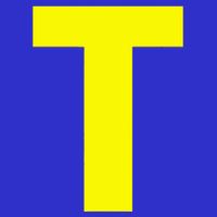 Yellow T Theodore Group Matching Halloween Poster